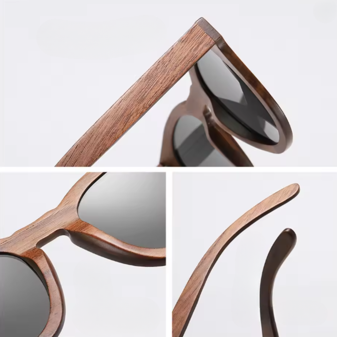 Gettuti Walnut Sunglasses