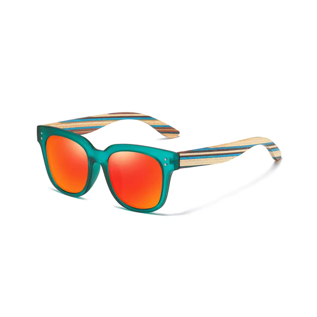 Gettuti Natural Stripe Sunglasses