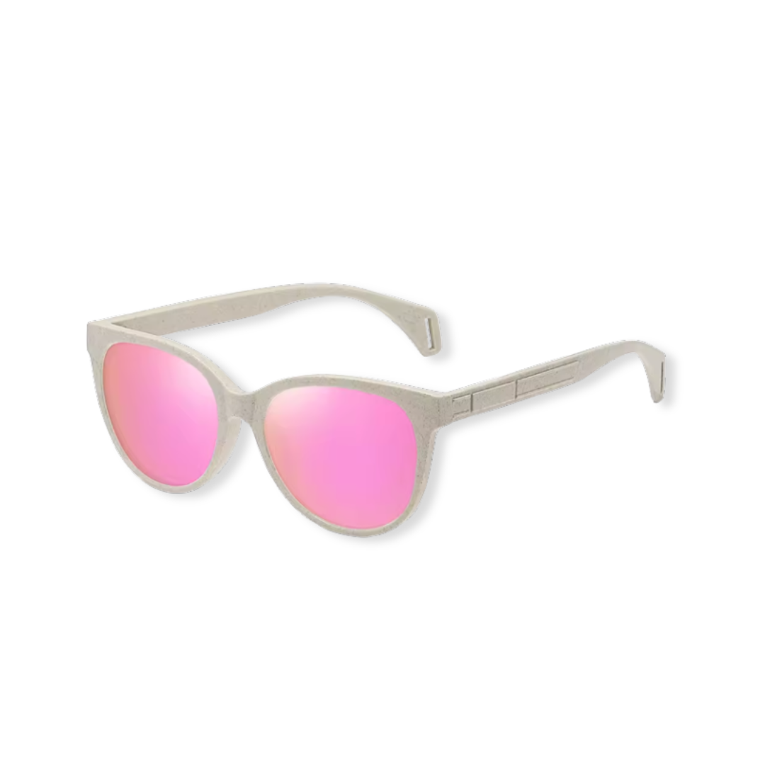 Gettuti Wood Straw Sunglasses