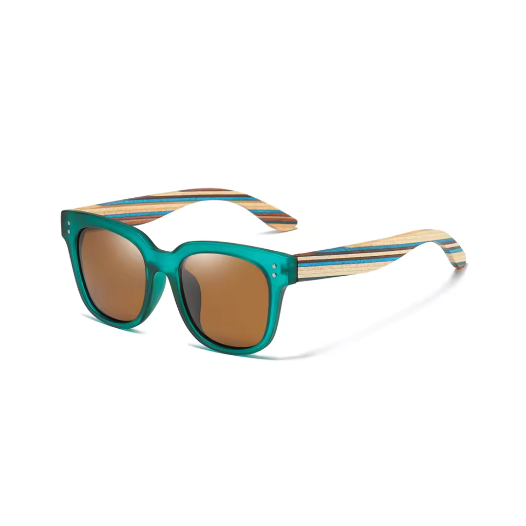 Gettuti Natural Stripe Sunglasses