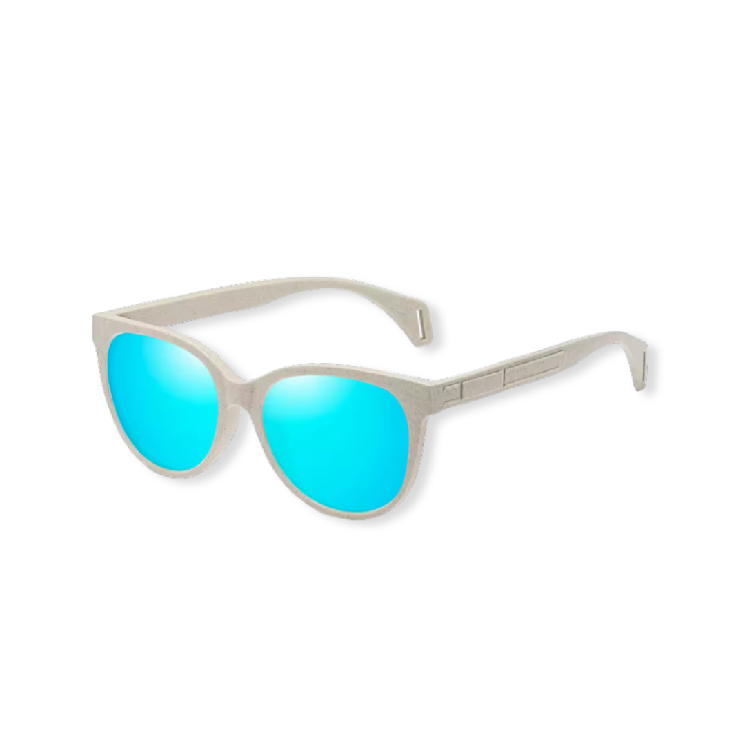 Gettuti Wood Straw Sunglasses