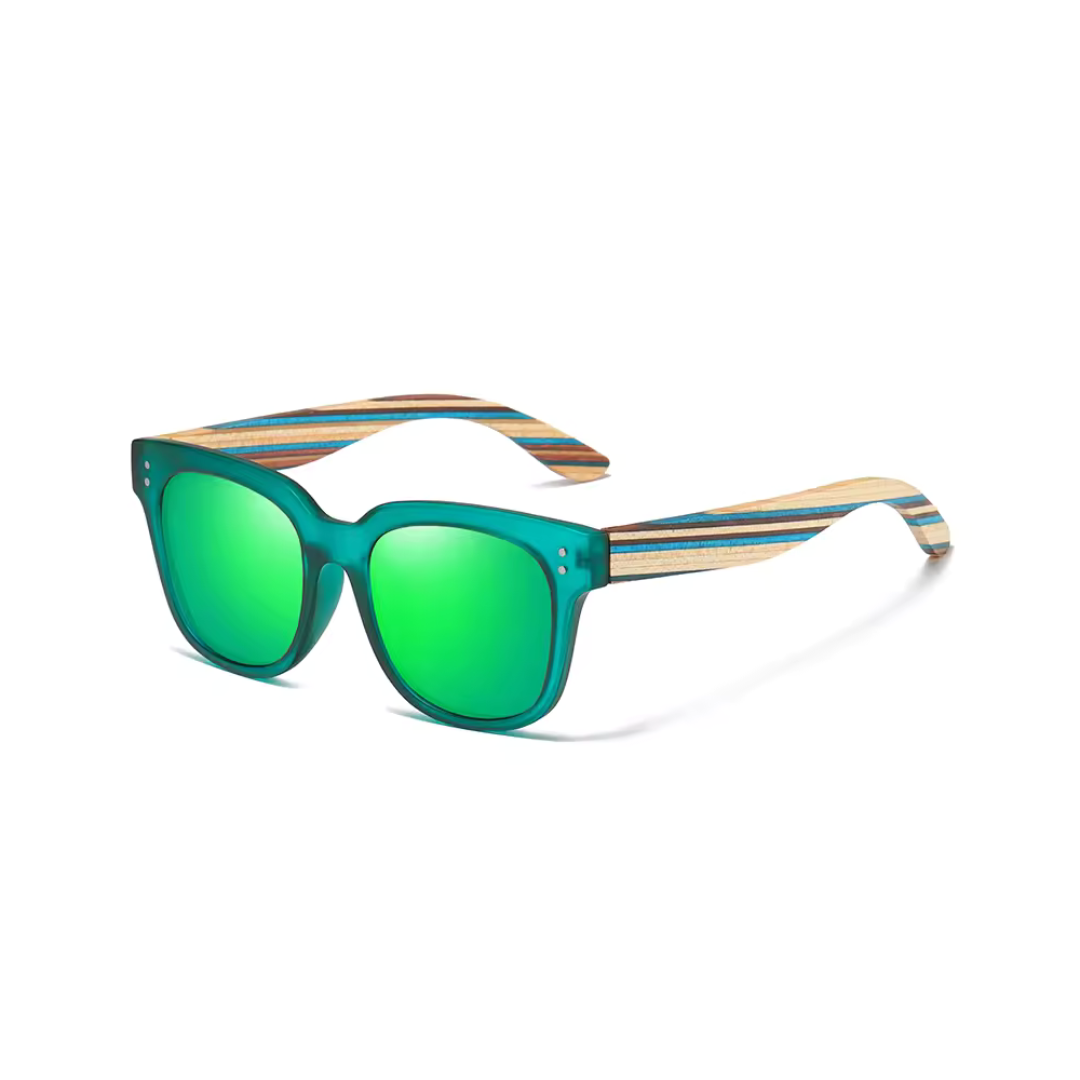 Gettuti Natural Stripe Sunglasses
