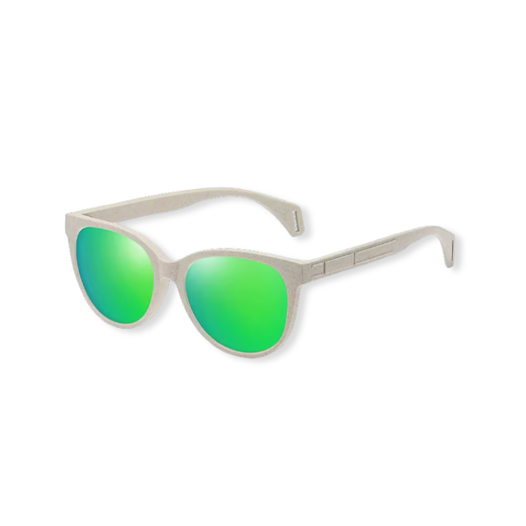 Gettuti Wood Straw Sunglasses