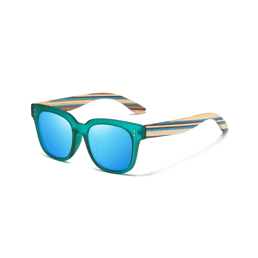 Gettuti Natural Stripe Sunglasses