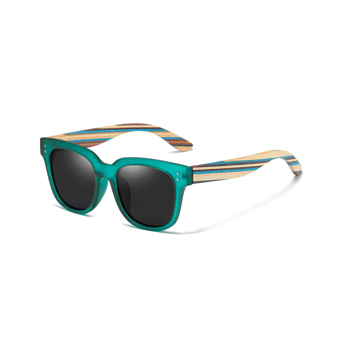 Gettuti Natural Stripe Sunglasses
