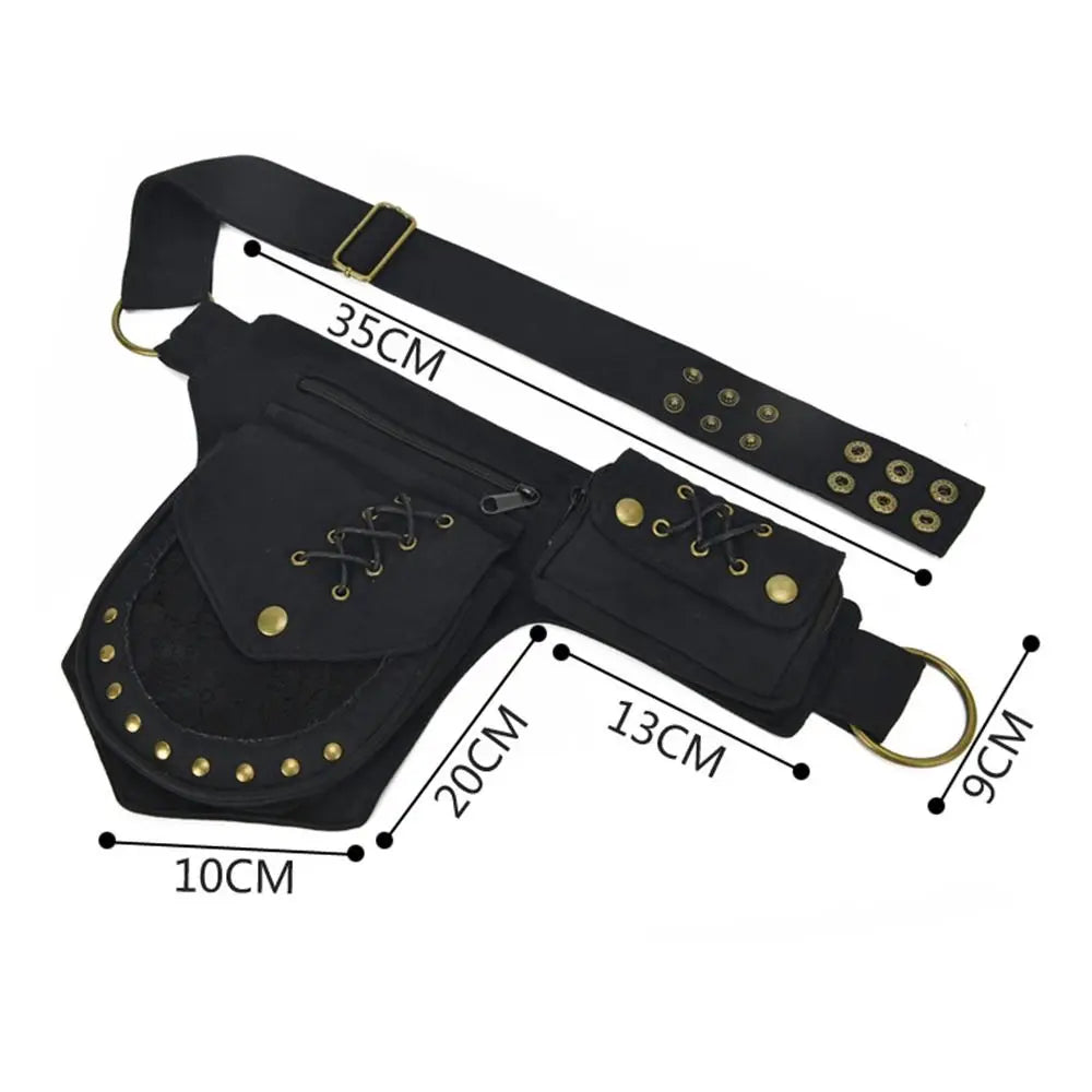 Vintage Utility Belt Waist Pack