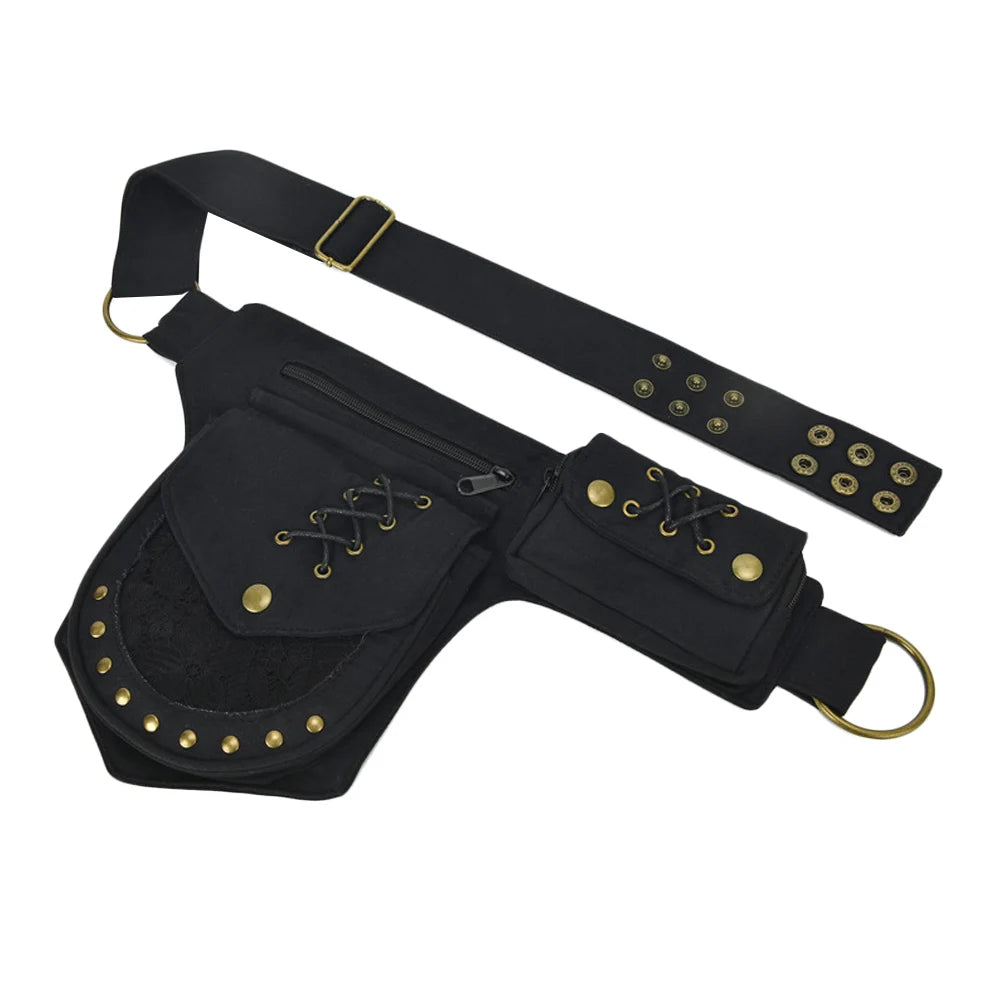 Vintage Utility Belt Waist Pack