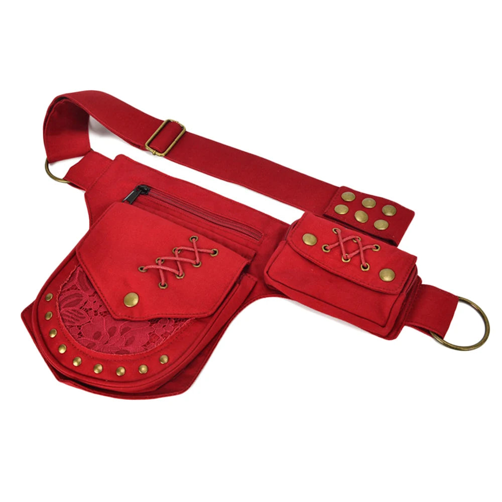 Vintage Utility Belt Waist Pack