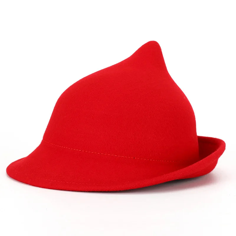 Gettuti Wool Witch Bucket Hat