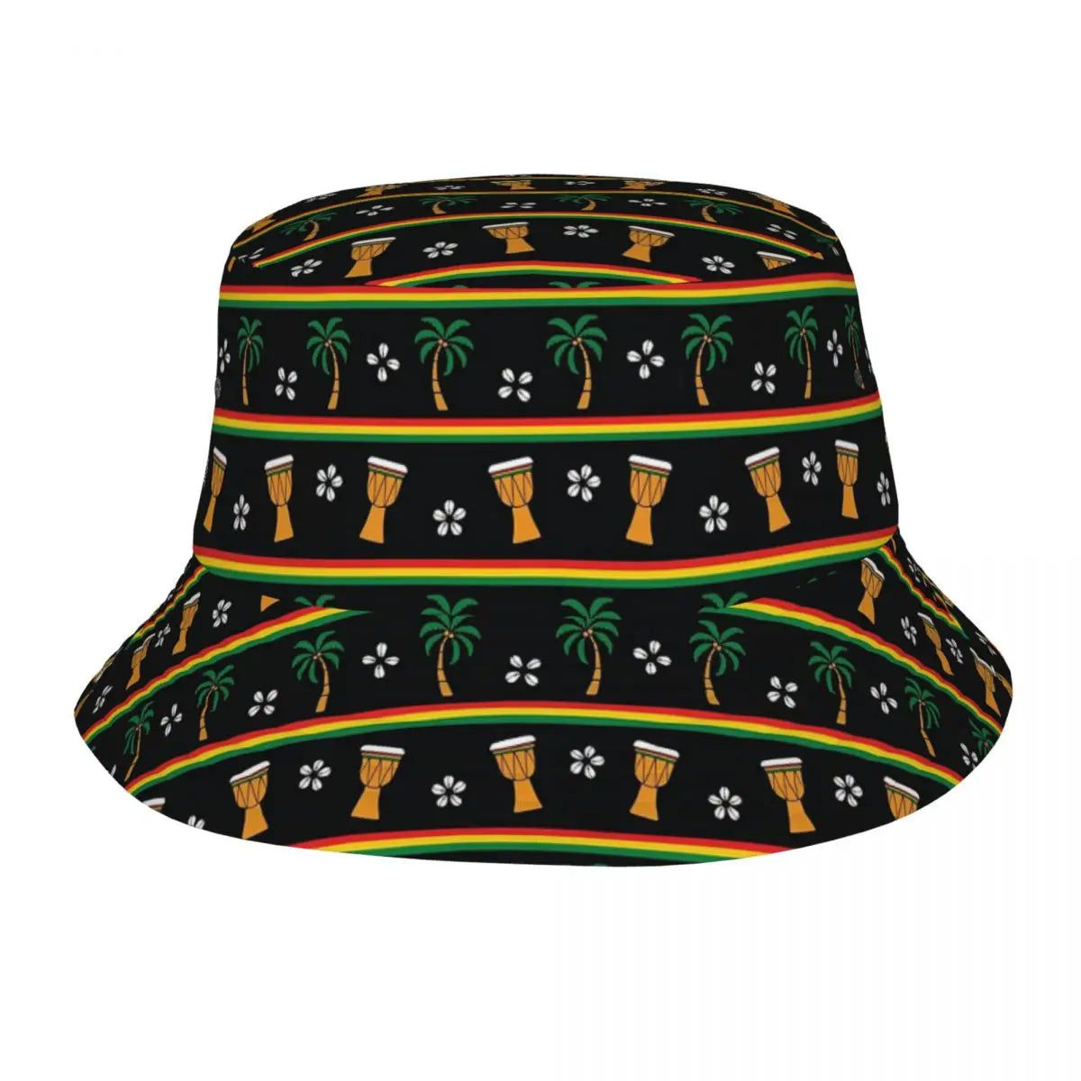 Gettuti Rasta Judah Art Bucket Hat