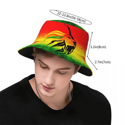 Gettuti Rasta Judah Art Bucket Hat