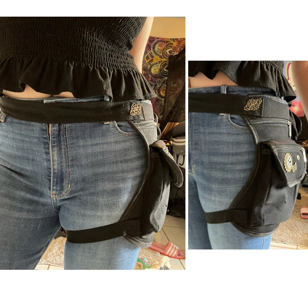 Vintage Gears Waist Bag