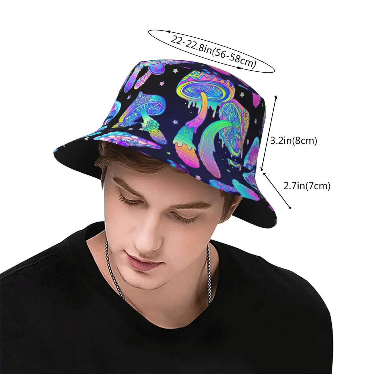 Gettuti Magic Mushroom Bucket Hat