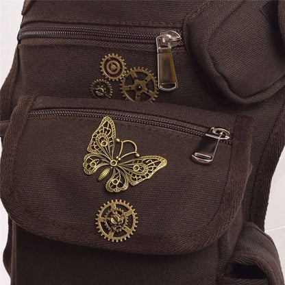 Vintage Gears Waist Bag