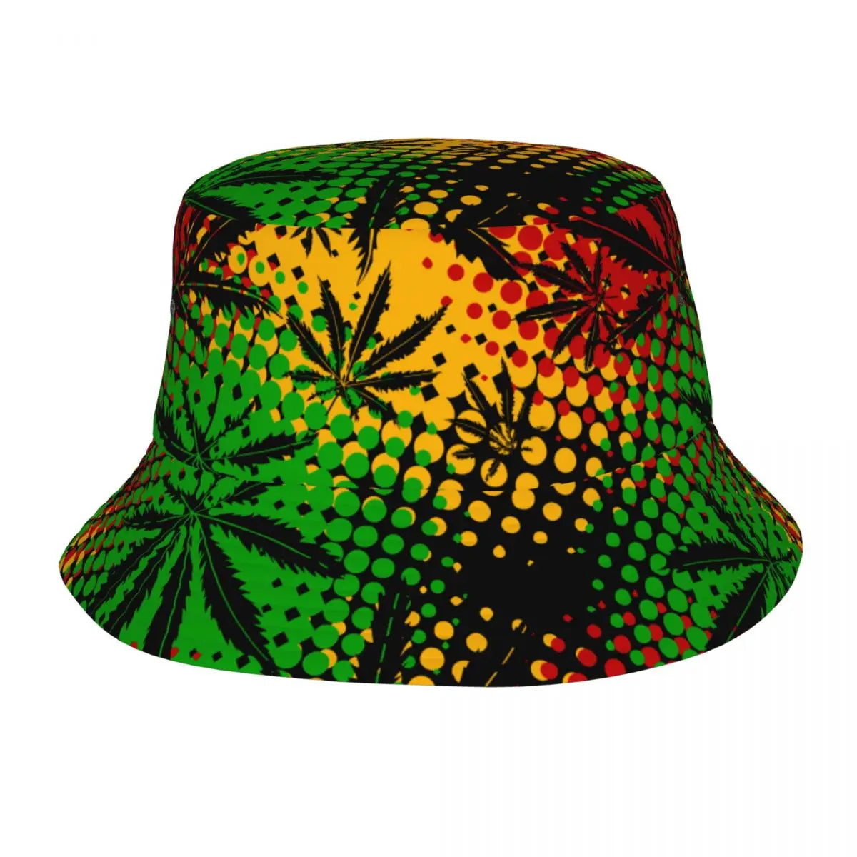 Gettuti Rasta Judah Art Bucket Hat