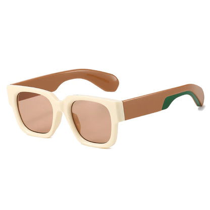 Retro Square Gradient Sunglasses for Streetwear | UV400 Festival Shades